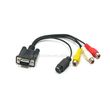 Cavo Monitor VGA-RCA+S.V. 12,50€