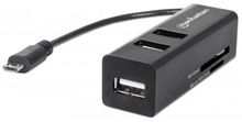 Smartphone-Hub USB+Card Reader 14,90€